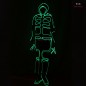 DMX 512 Programmable Led tron costume